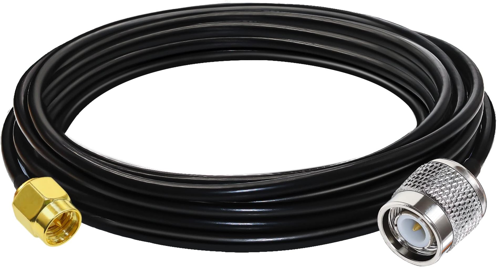 SMA Male to TNC Male Coax Cable RG58 16.4ft(5M)