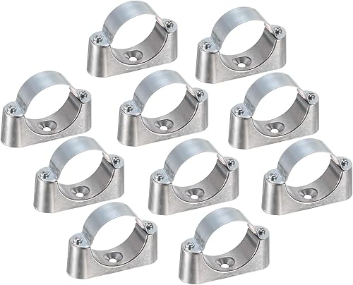 uxcell Abrazadera de soporte de tubo de soporte de tubería para 2 "(51 mm) Montaje en pared de tubería rígida correas de tubo para tubo de PVC de