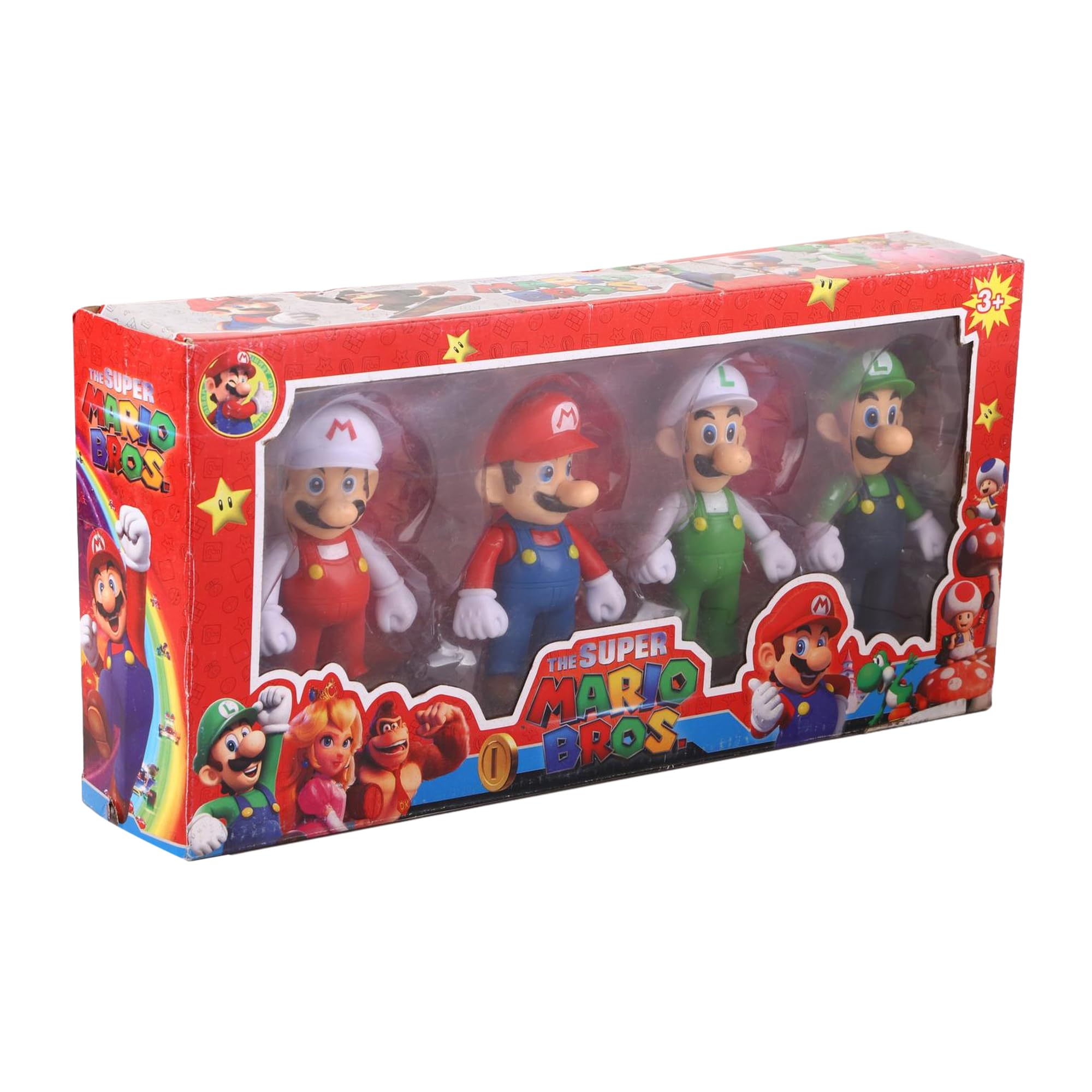 Mario Figure Pack - 4 Iconic Characters -2