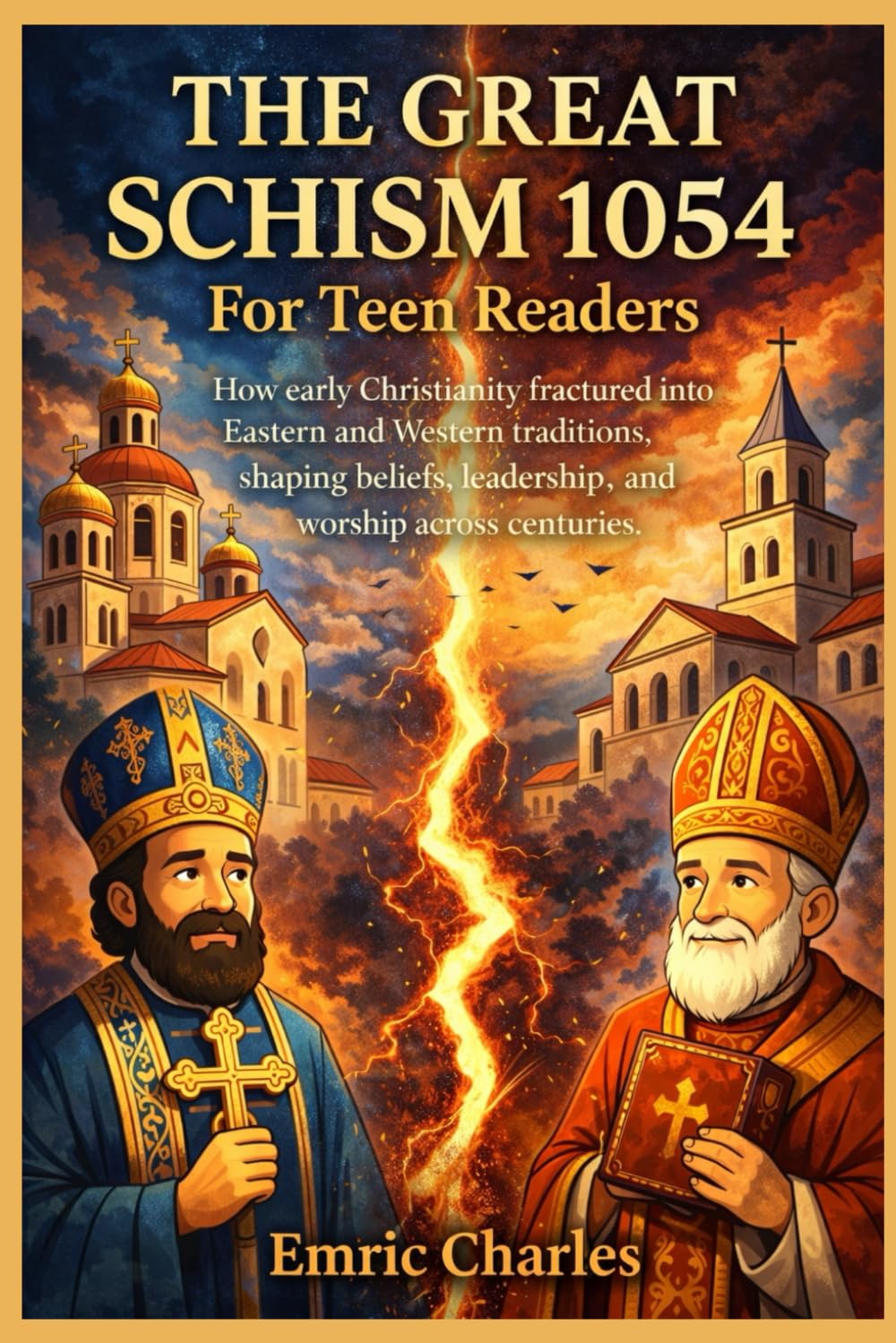 The Great Schism 1054 For Teen Readers: How early Christianity fractured into Eastern and Western traditions, shaping beliefs, leadership, and worship across centuries.