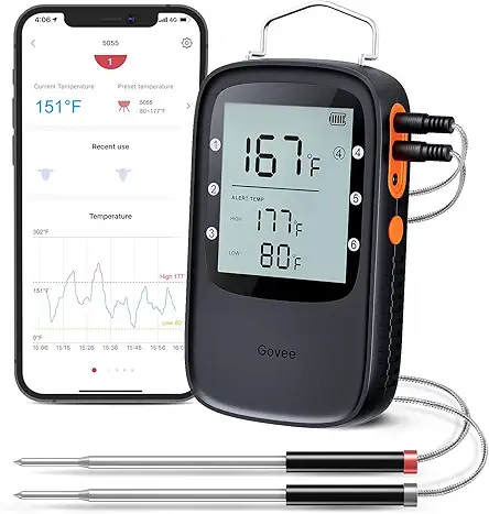 Govee Bluetooth Meat Thermometer, Wireless Meat Thermometer for...