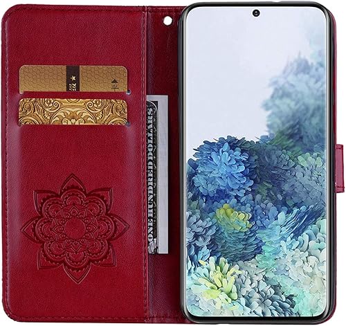 Miniatura 8 de CCSmall Funda tipo cartera para Samsung Galaxy S24 para mujer, con purpurina y diamantes de imitación, de piel sintética, con ranura para tarjeta y