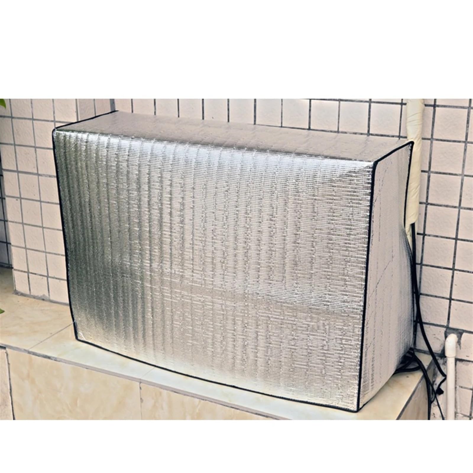 Funda Aire Acondicionado Exterior Cubierta de Aire Acondicionado for Exteriores, Cubierta de Limpieza Impermeable for Aire Acondicionado, Parasol, Cubierta de Lavado(74x54x26cm)