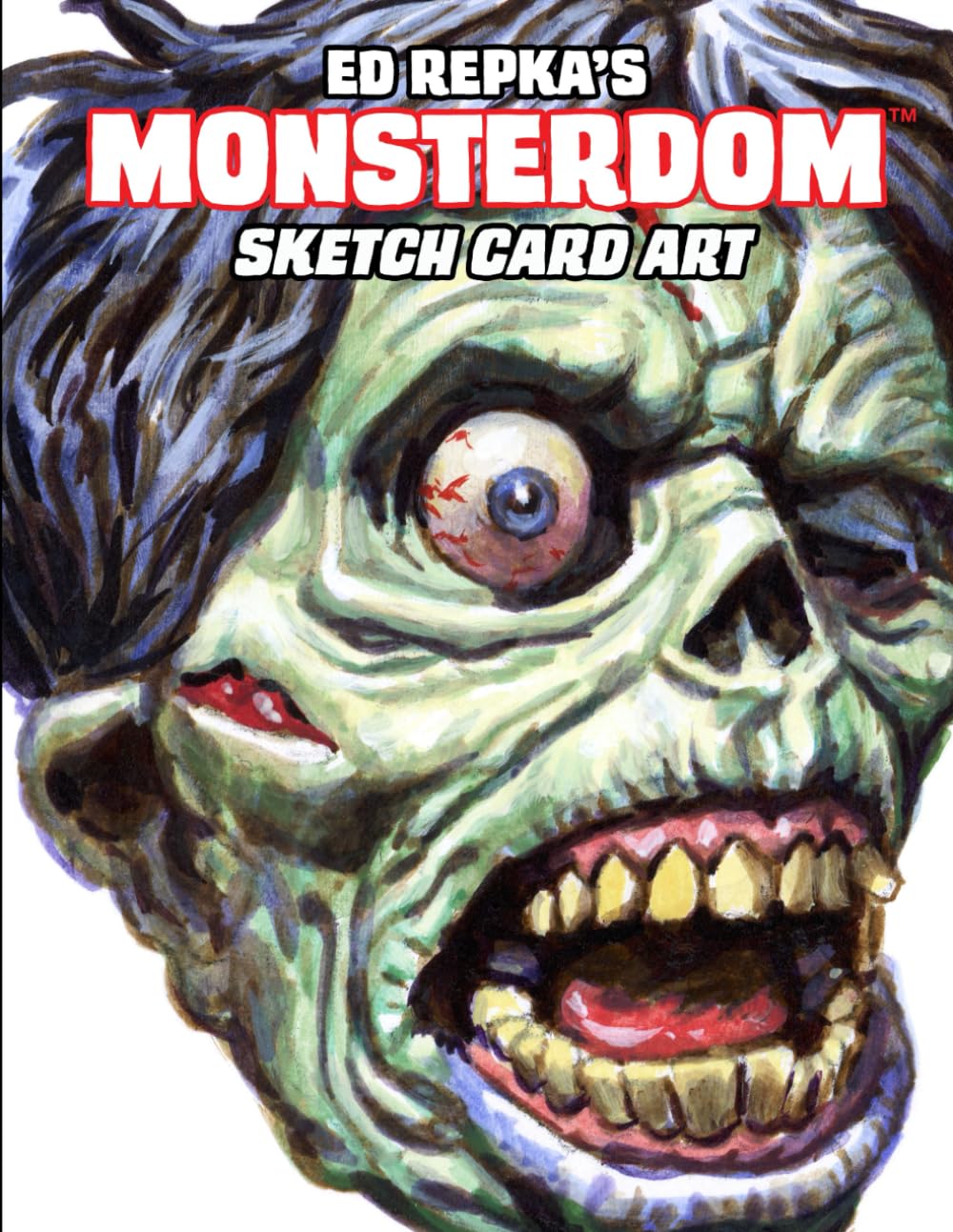 Ed Repka's Monsterdom Sketch Card Art