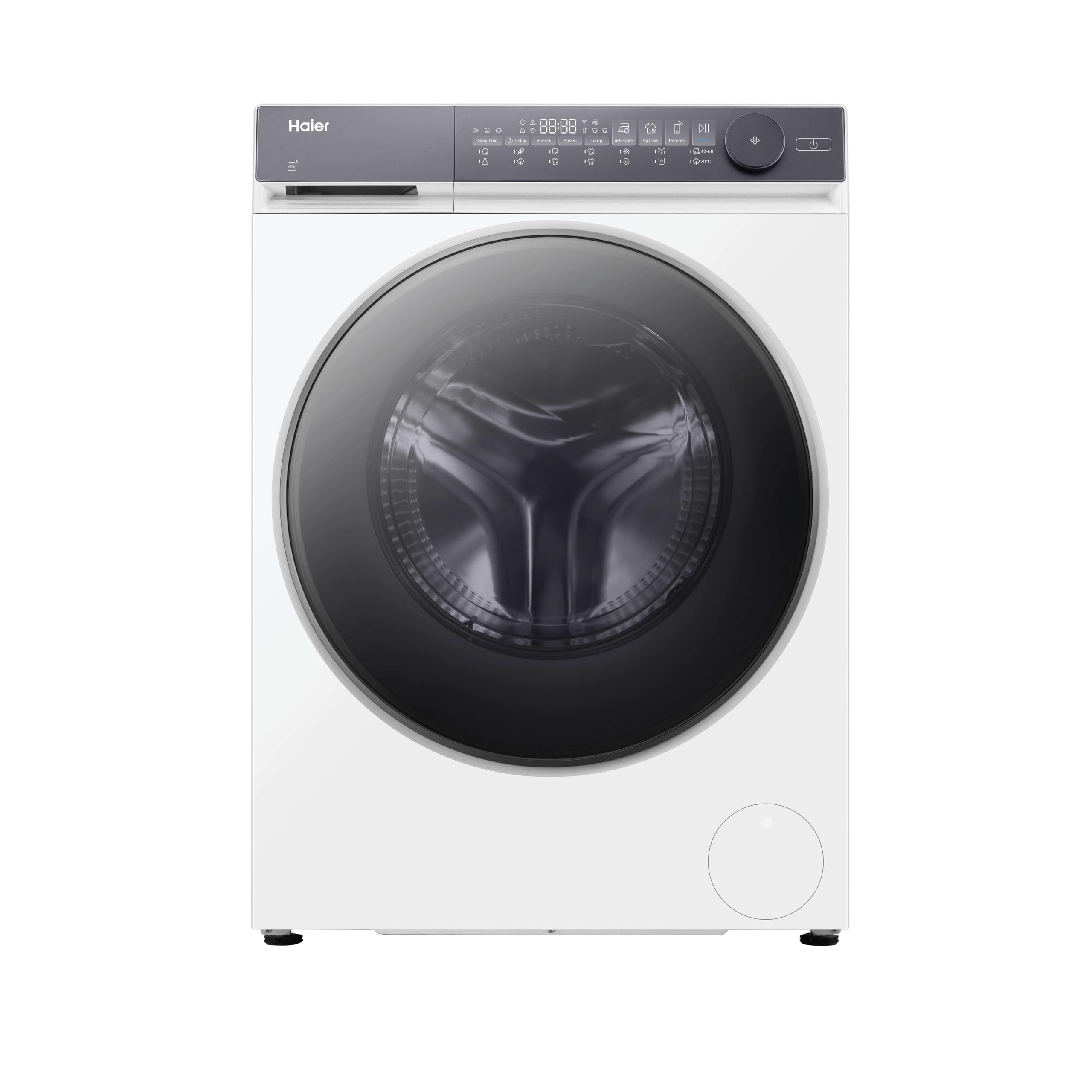 Haier X 5 HWD90-B14367U-S Lavadora Secadora, Capacidad 9KG + 6KG, Motor Direct Motion, Tecnología ABT, Función vapor, Refresh, Inicio diferido, Detector KG, 60cm ancho, 1400 RPM, 14 programas, Blanco
