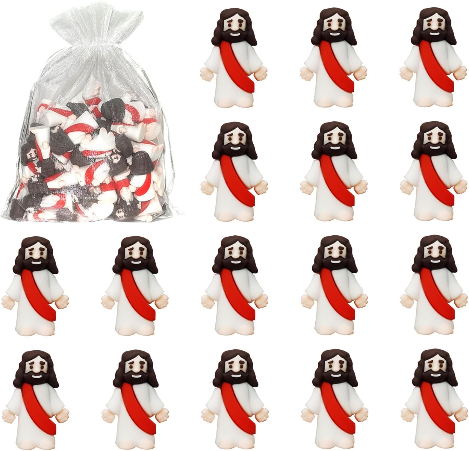 Little Jesus Figures,Mini Jesus Figurine,Jesus Toys Easter