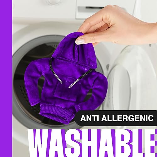 Miniatura 7 de Funda para palanca de cambios, sudadera con capucha para exterior de automóvil funda universal para perilla de palanca de cambios de automóvil,