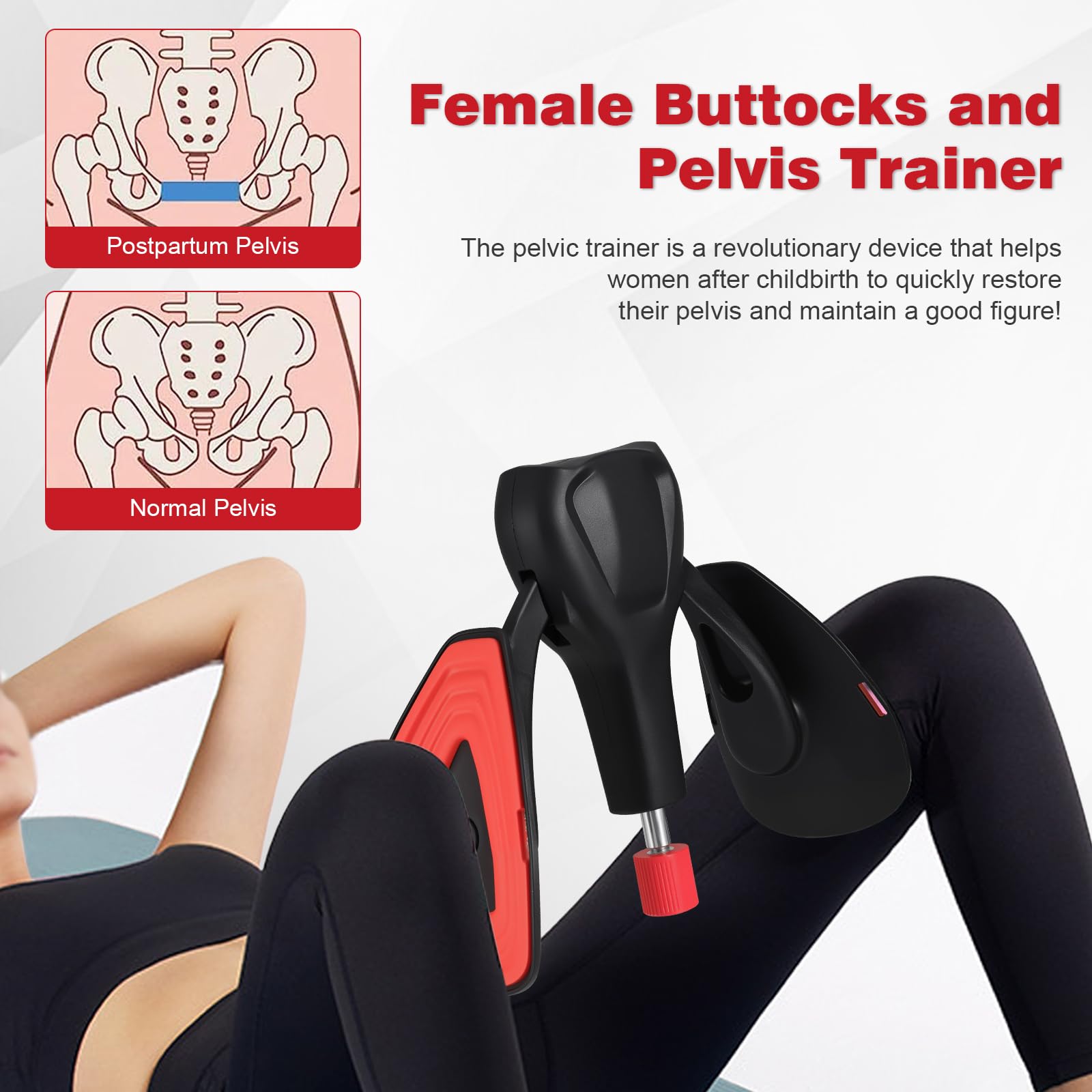 Oberschenkeltrainer für Damen und Herren, verstellbarer Widerstand Beintrainer für Arme, Hüfte