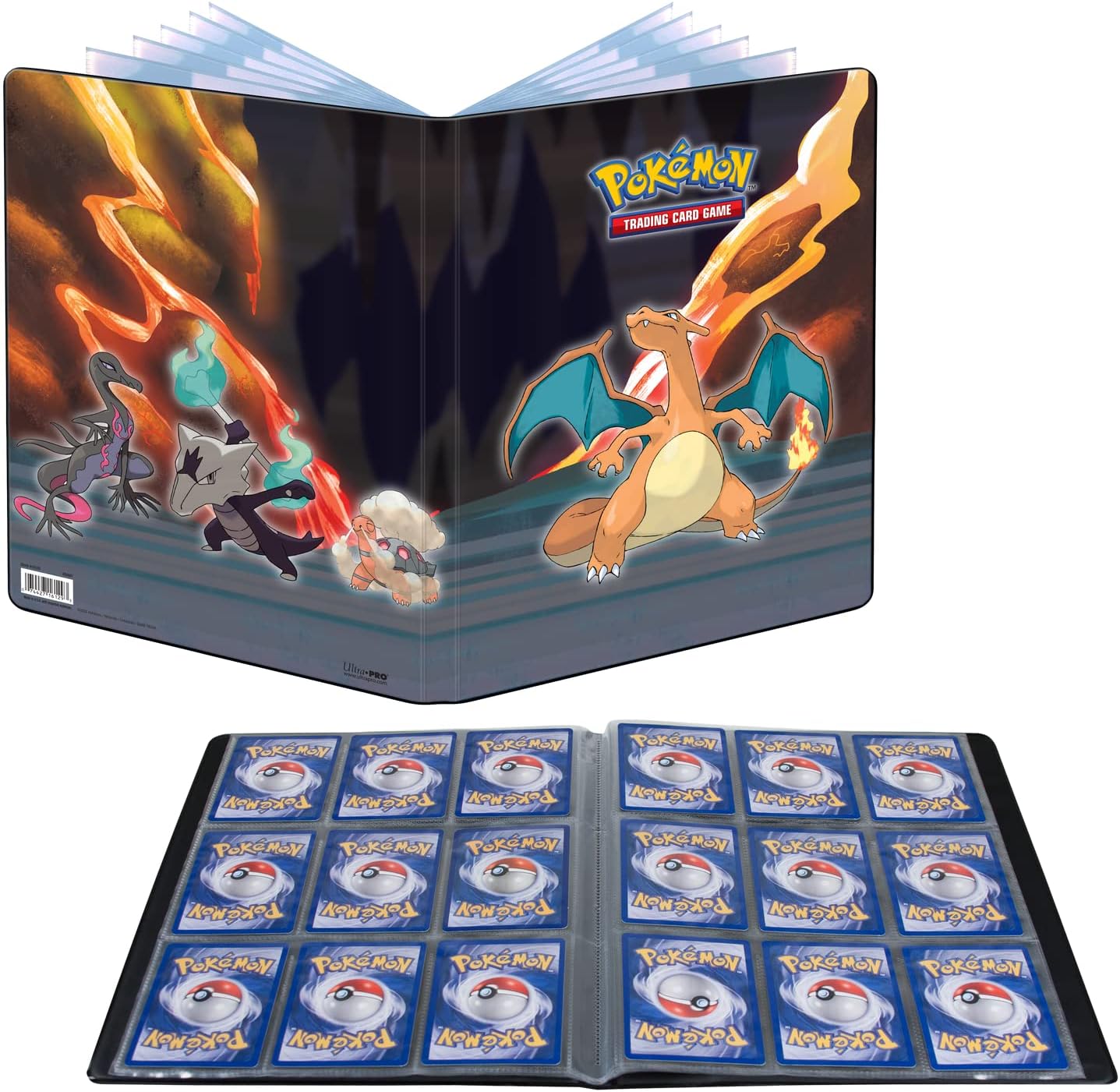 Ultra Pro UP Gallery Series: Scorching Summit 9-Pocket Portfolio for Pokémon