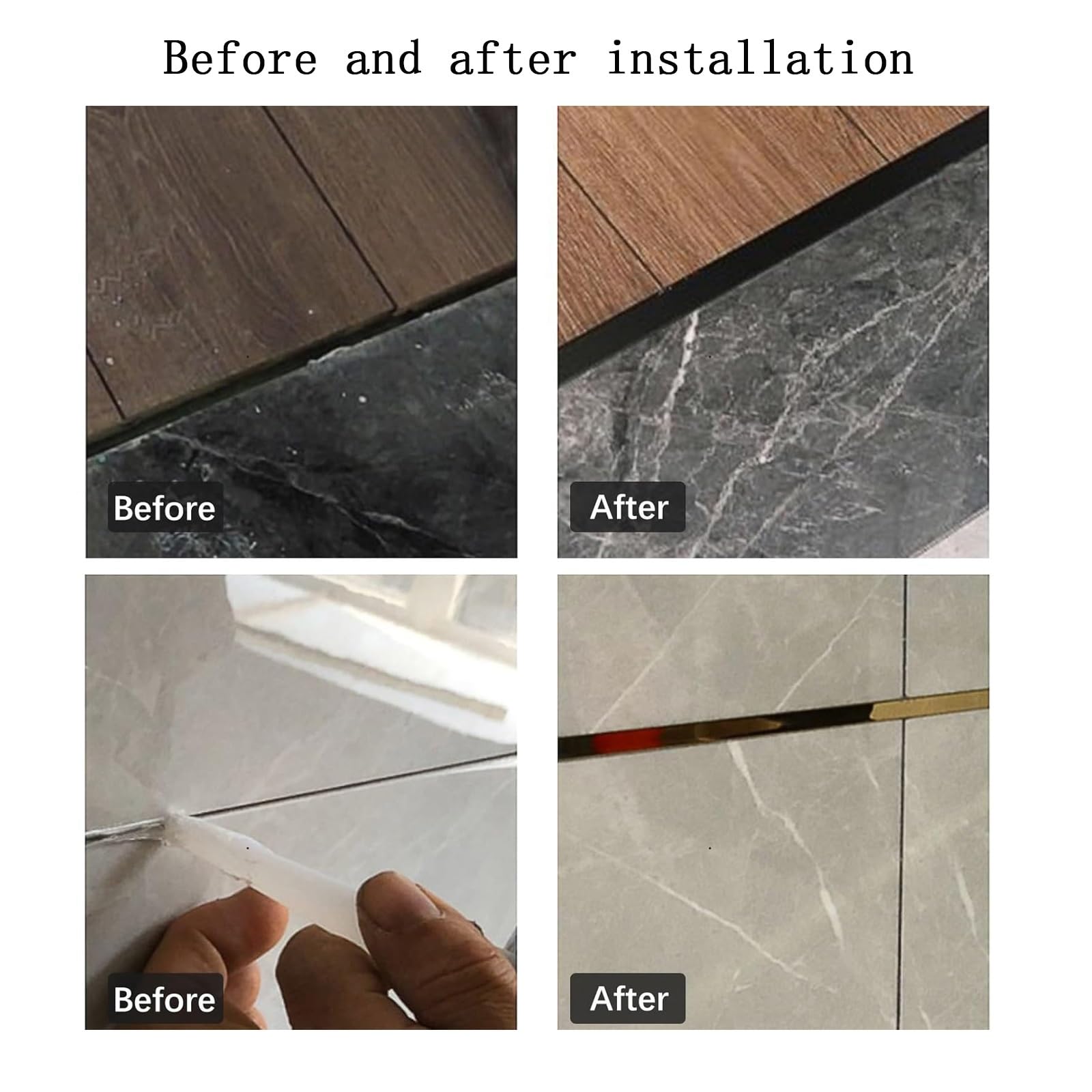 Tapajuntas Suelo Moldura En T Perfil De Transición Tira De Transición De Piso, Longitud 90cm Ancho 15 22 25mm, Listón De Transición Al Suelo 3 Piezas, Conector De Perfil De Aluminio(Champagne,3Pcs (90