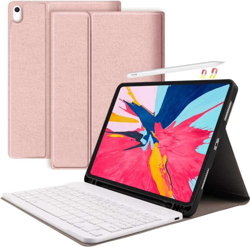 JUQITECH BluetoothKeyboard Case for iPad Pro 11 2018
