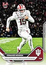2025 Topps Bowman U Now Fernando Mendoza #52 Leads Hoosiers to First Undefeated Regular Season Indiana Hoosiers Rookie RC Football Card