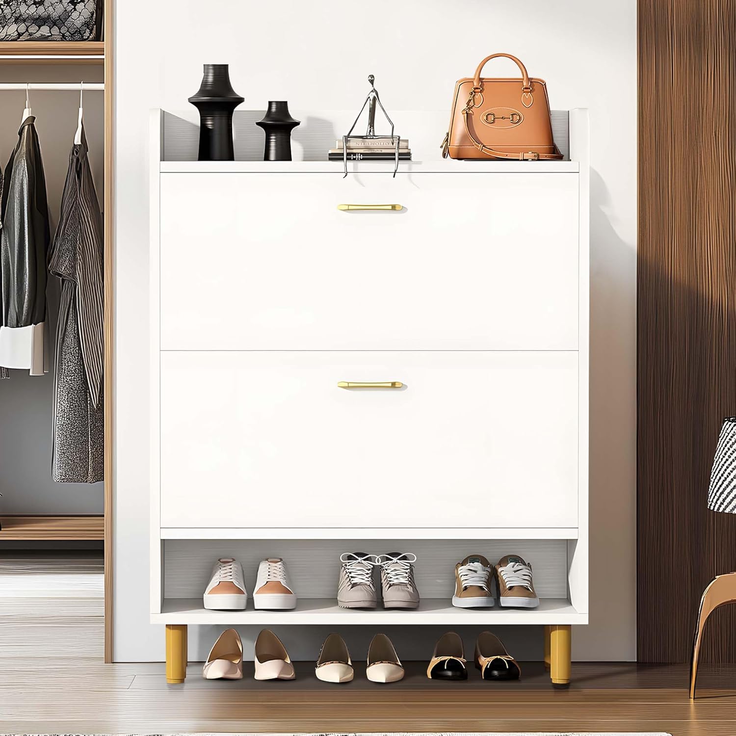 NicBex 31.49" Shoe Shoe Storage