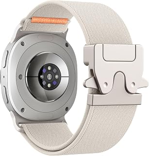 Elastic Band Compatible with Samsung Galaxy Watch 9 8/8 Classic | Stretchy Nylon Fabric Strap with Parachute Buckle, Sports Wristband for Women Men