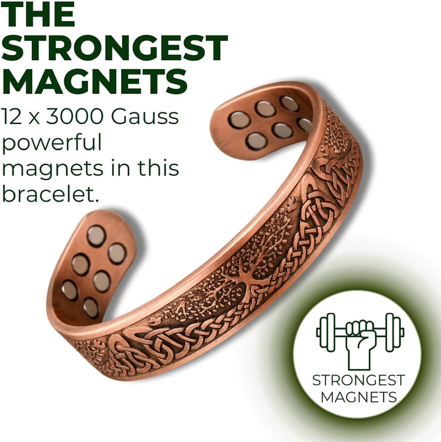 Willis Judd Copper Bangle Tree Of Life