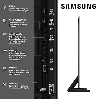 Samsung 85-Inch Class QLED Q8F 4K UHD Smart TV (2025 Model) Q4 AI Processor, 100% Color Volume with Quantum Dot, AirSlim Design, Endless Free Content, Samsung Vision AI, Alexa Built-in