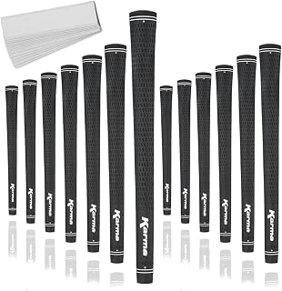 Karma Velour Ribbed Golf Grips & Grip Kit