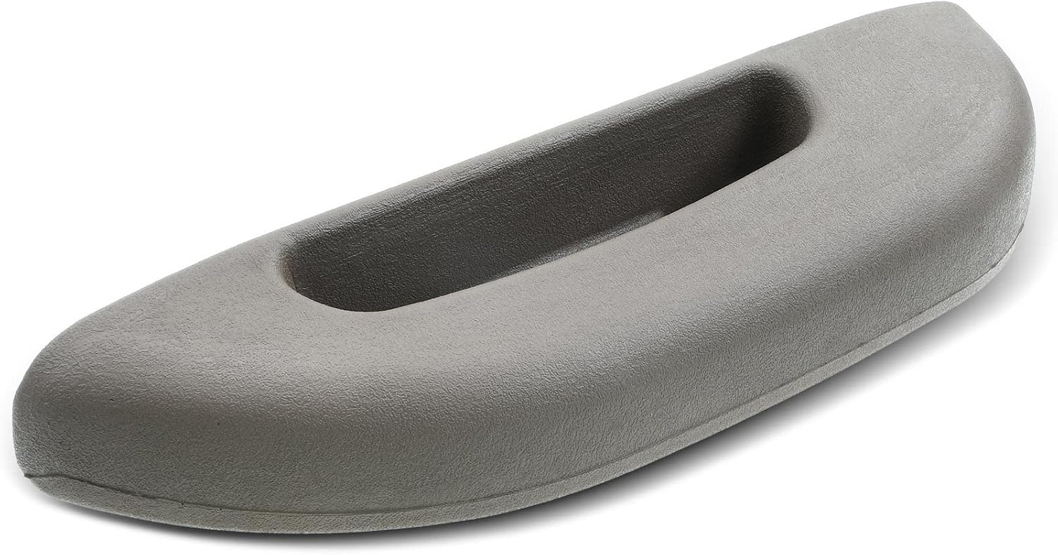 A-Premium Tan Door Armrest Compatible with Chevrolet & GMC Vehicles - Express 1500 2500 3500, Savana 1500 2500 3500, 1996-2002 - Front Right Passenger Side, Replace# 12376622