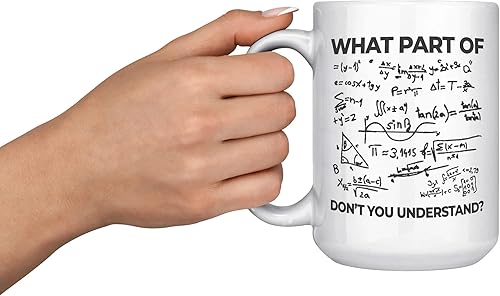 Miniatura 5 de Panvola Qué parte de "no entiendes" no entiendes Regalos para ingenieros divertidos y sarcásticos para profesores de matemáticas, estudiantes de