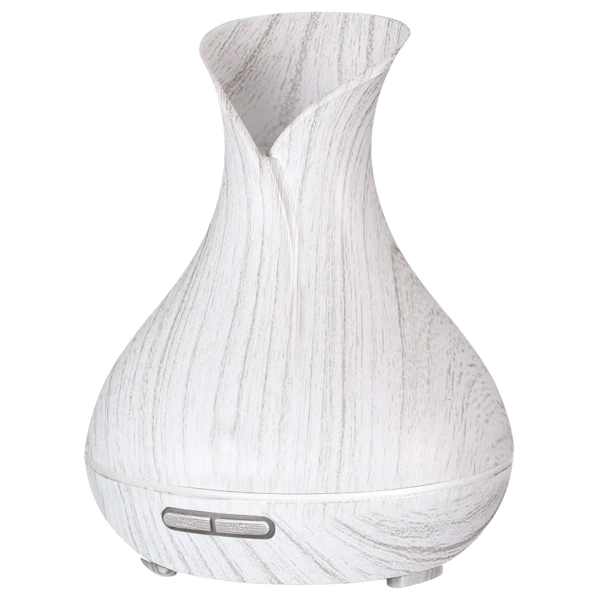 Vulcan Diffusore di aromi con LED | colore Legno bianco 350ml
