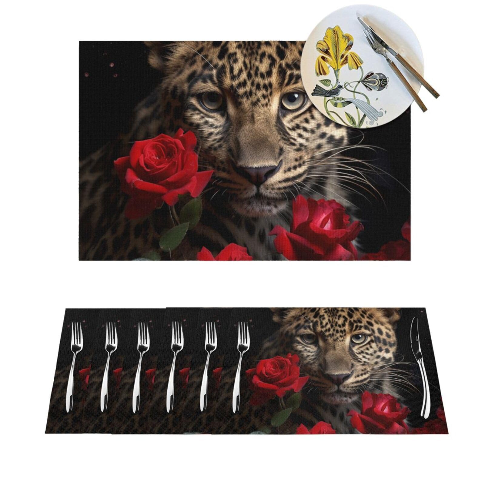 Sets de table tissés lavables pour vos dîners de famille et fêtes