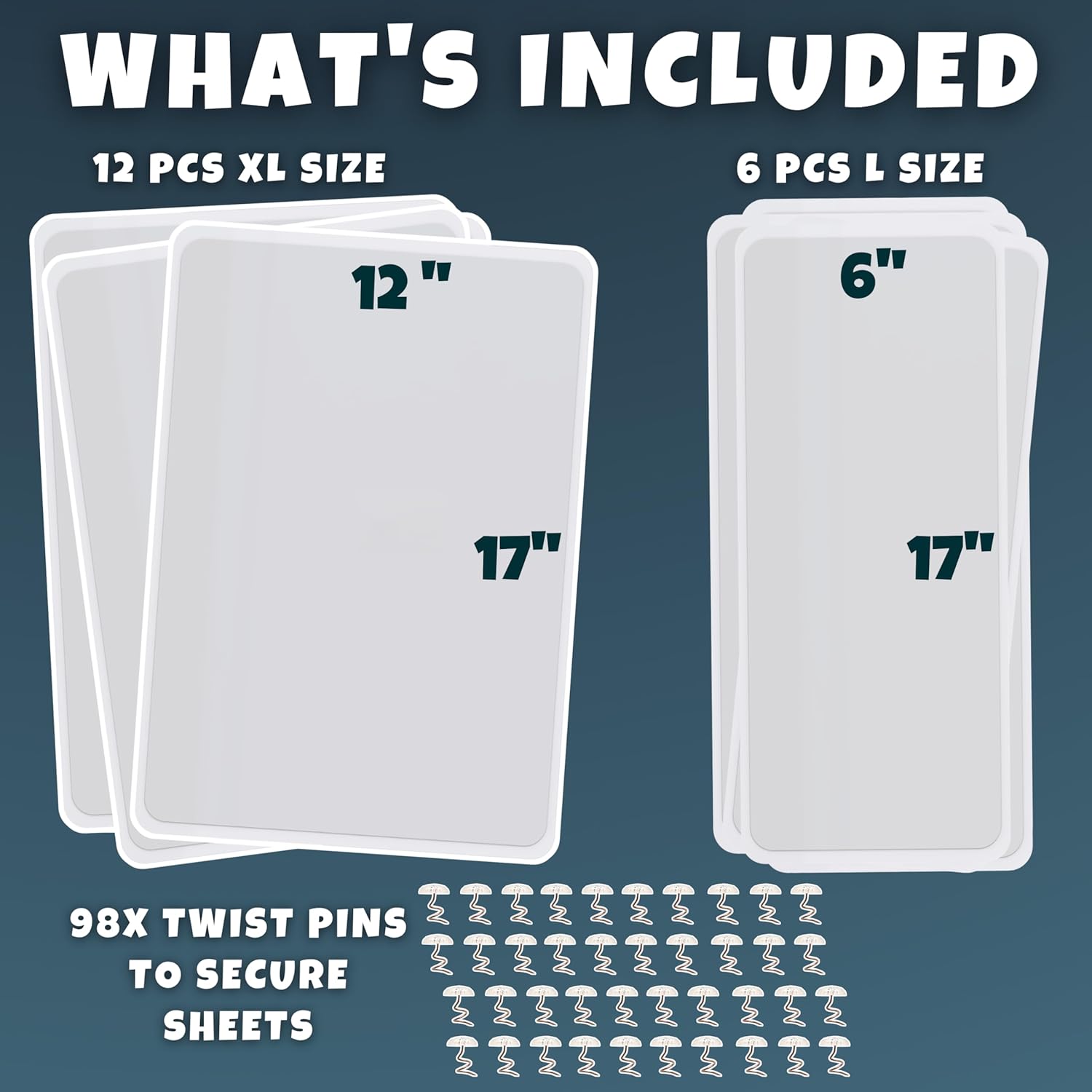 Anti Cat Scratch Furniture Protector, 24-Pack Couch Protector from Cat Claws – Heavy-Duty, Easy-to-Apply Scratching Deterrent and Shield for Sofa Corners, Walls, Doors- with 124 Twist Pins