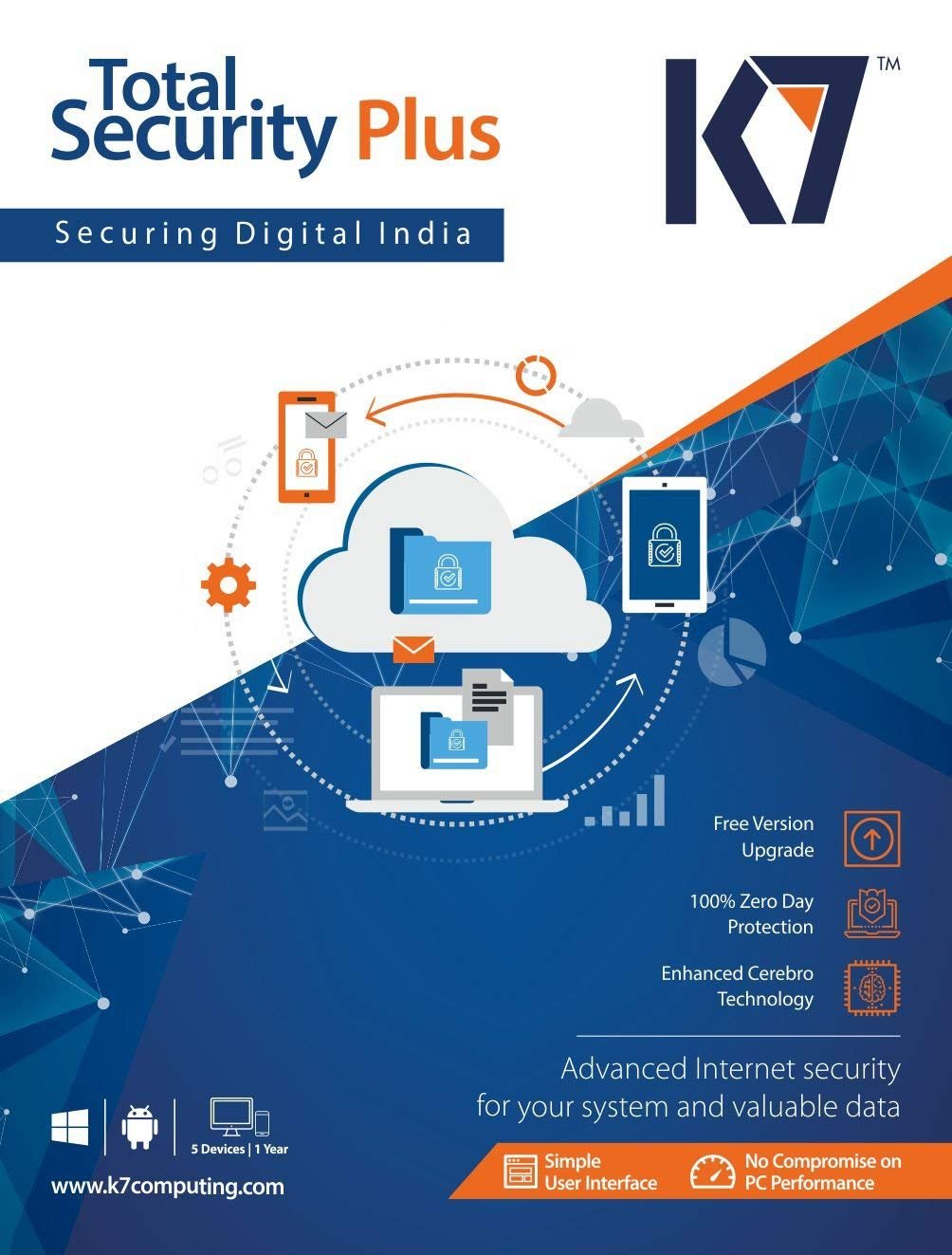 K7 Total Security Plus Family Pack Multi Device PC+Android ...