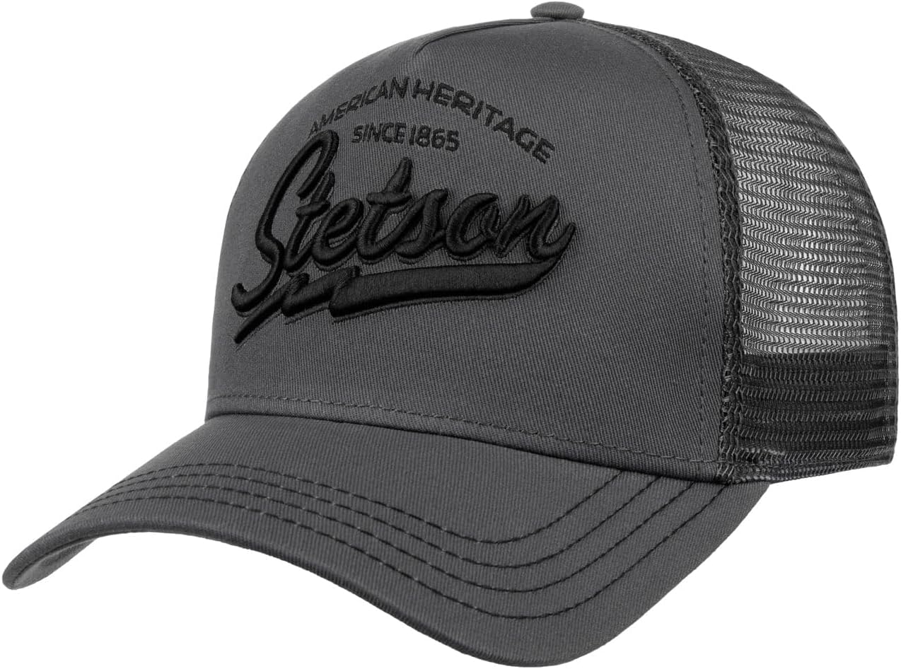 Since 1865 Trucker Cap Men Summer Winter Grey