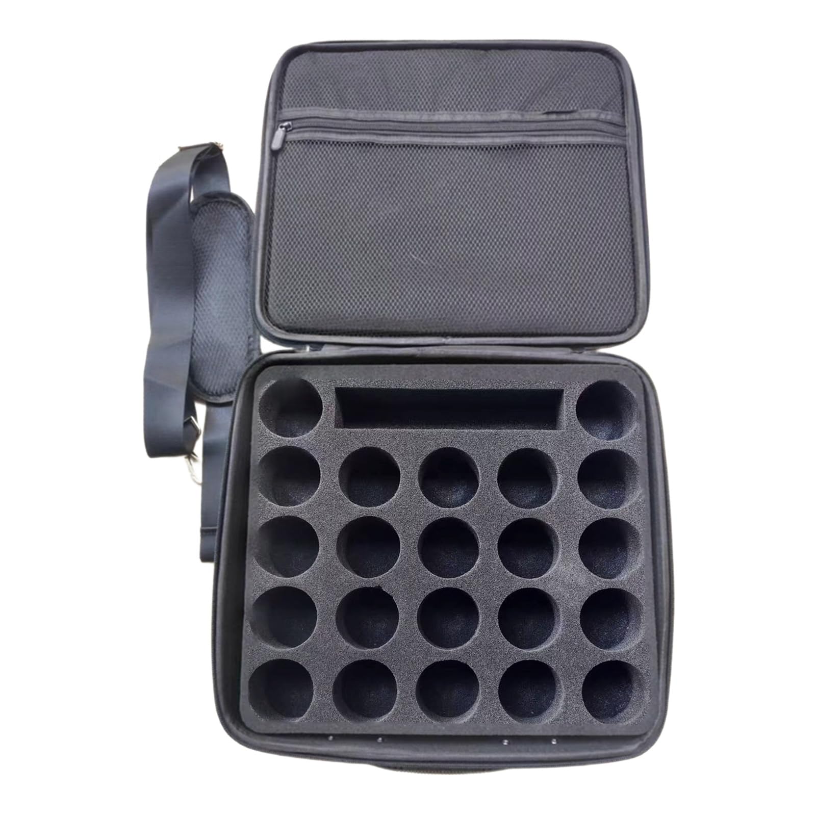 Estuche para bolas de billar, bolsa de transporte de bolas de billar, asa de transporte de billar, soporte de viaje para billar con asa