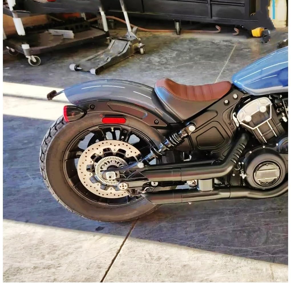 di Scarico Slip-On Con Silenziatore DB Killer Compatibile con Indian Scout, Bobber Sixty, Per Rogue, Twenty 2015-2023 Silenziatore Moto