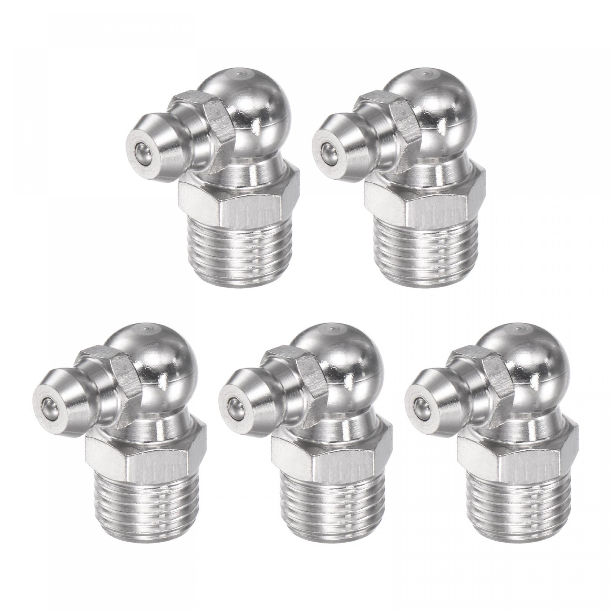 Raccord de graisse hydraulique M10 coudé à 90° pour simplifier les accès difficiles