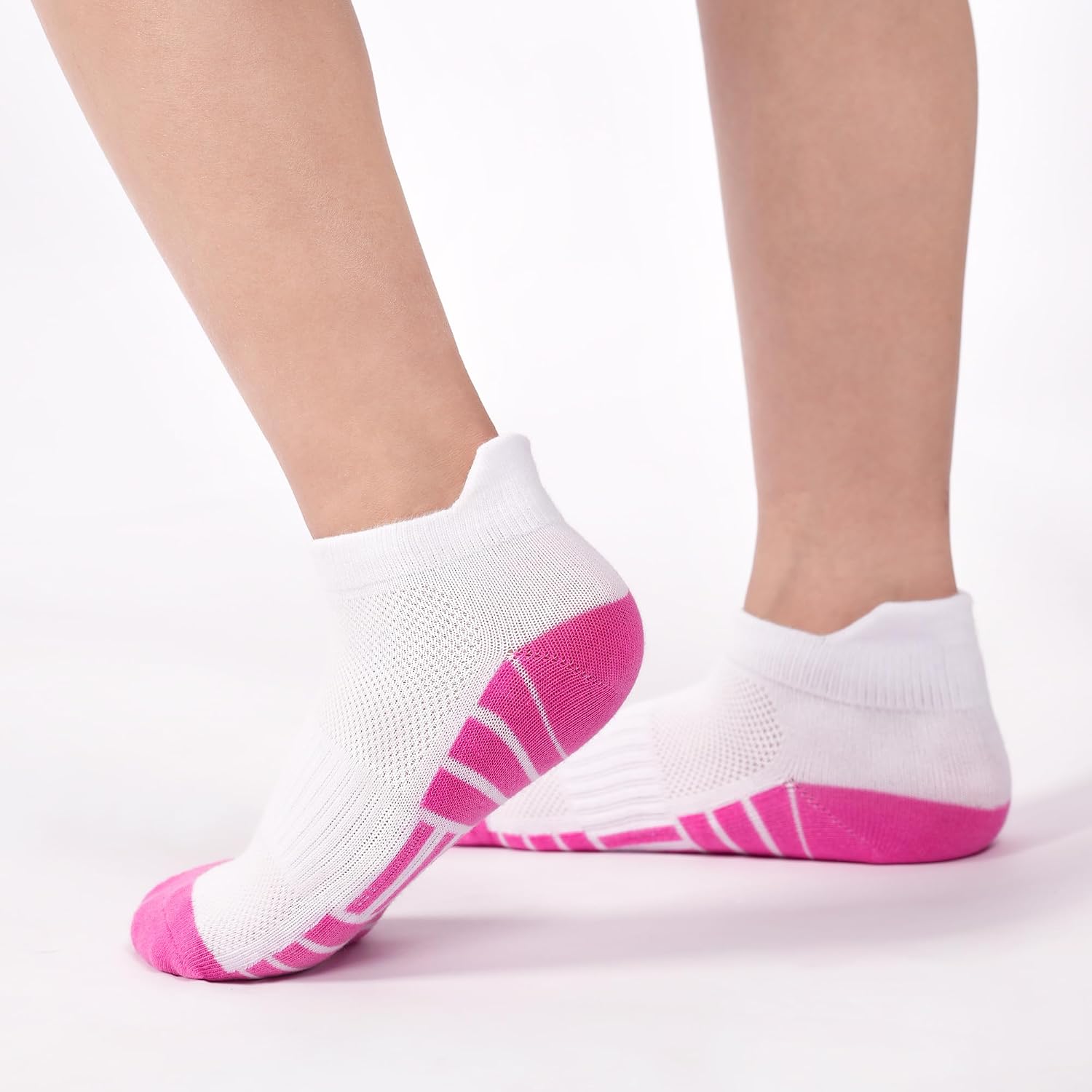 ZERULETS Kids Socks 12 Pairs Toddler Ankle Athletic Socks with Tab 1-14 Years