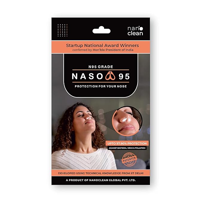 Nanoclean Naso95 | Nasofilters-N95 Grade Nasal Filter