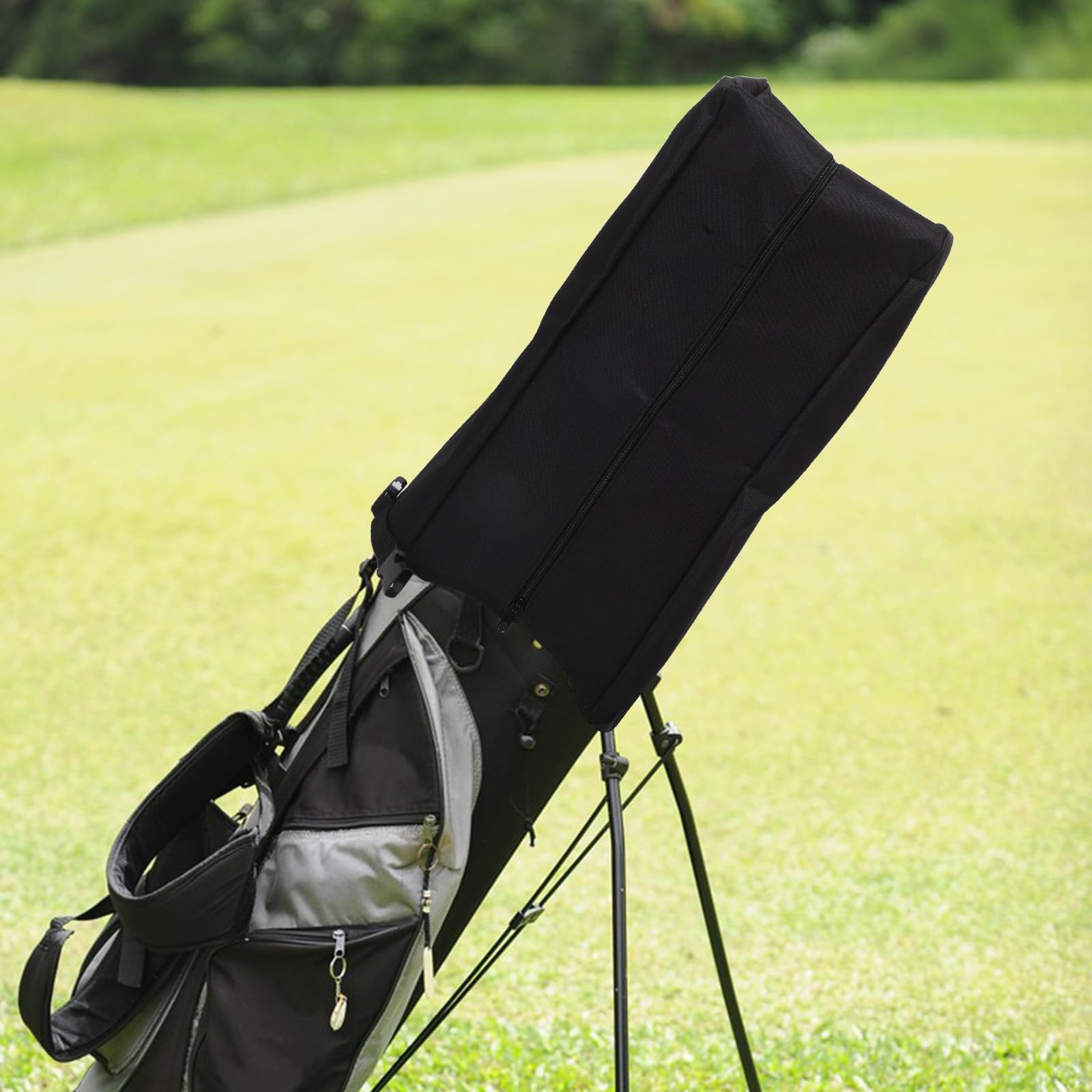 UPKOCH Funda para Bolsa de Golf: Funda Impermeable para Bolsa de Golf con Capucha Antipolvo para Uso en Exteriores - Protector de Viaje para Palos y carritos