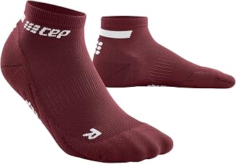 The Run Low Cut Socks 4.0، أحمر داكن، رجال، V