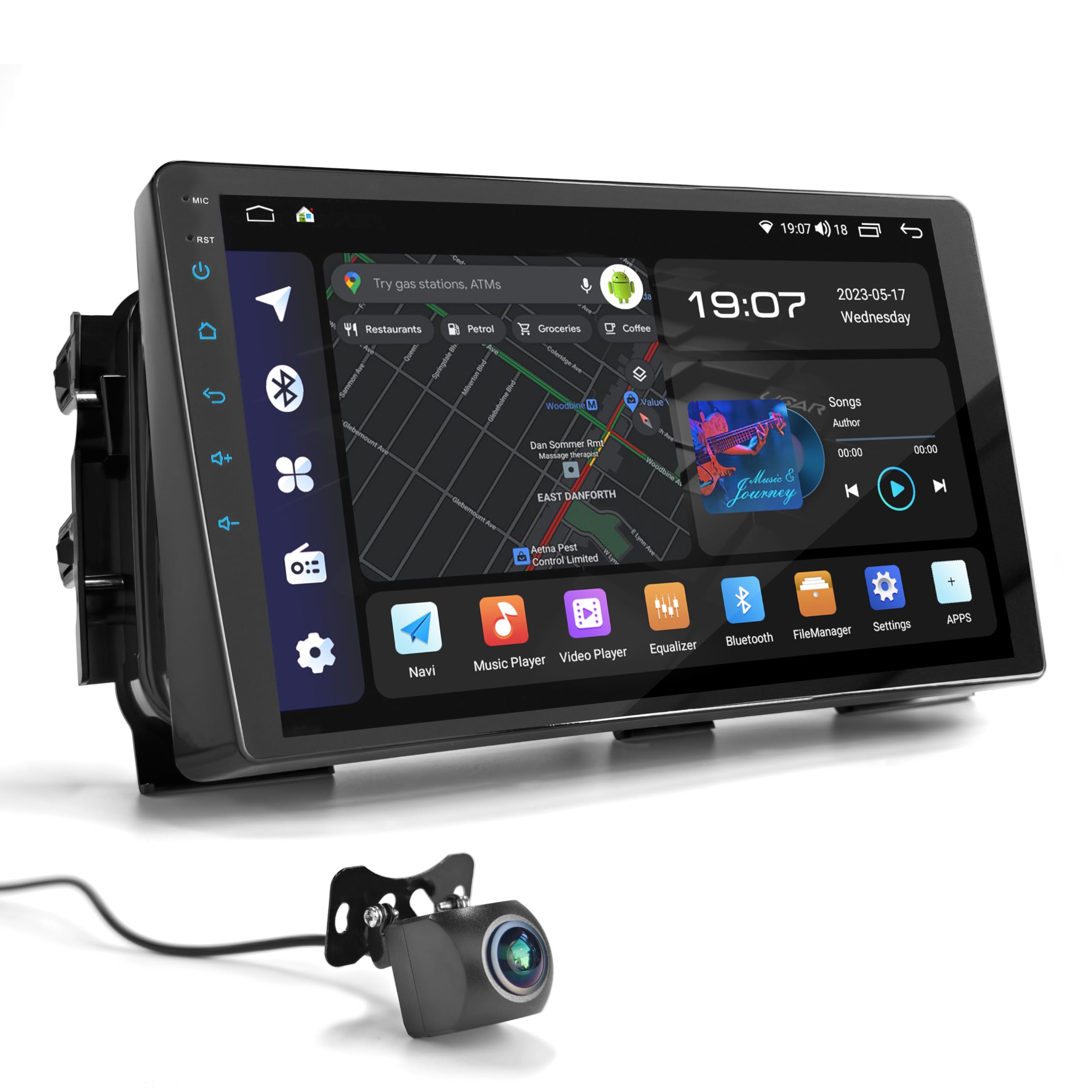 Adattatore CarPlay Wireless Per Nissan Micra K14 Dal 2017 Al 2024: Android Auto Rapido, Bluetooth Stabile, Plug & Play - Nero