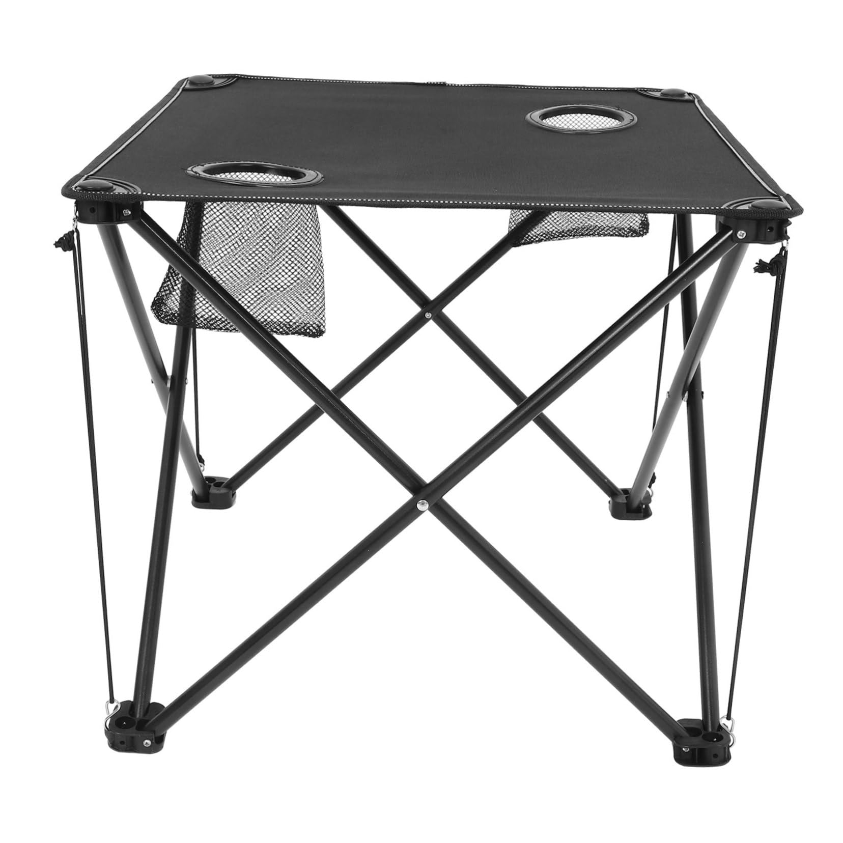 Table de camping Oxford portable TOYANDONA avec porte-bouteilles intégrés