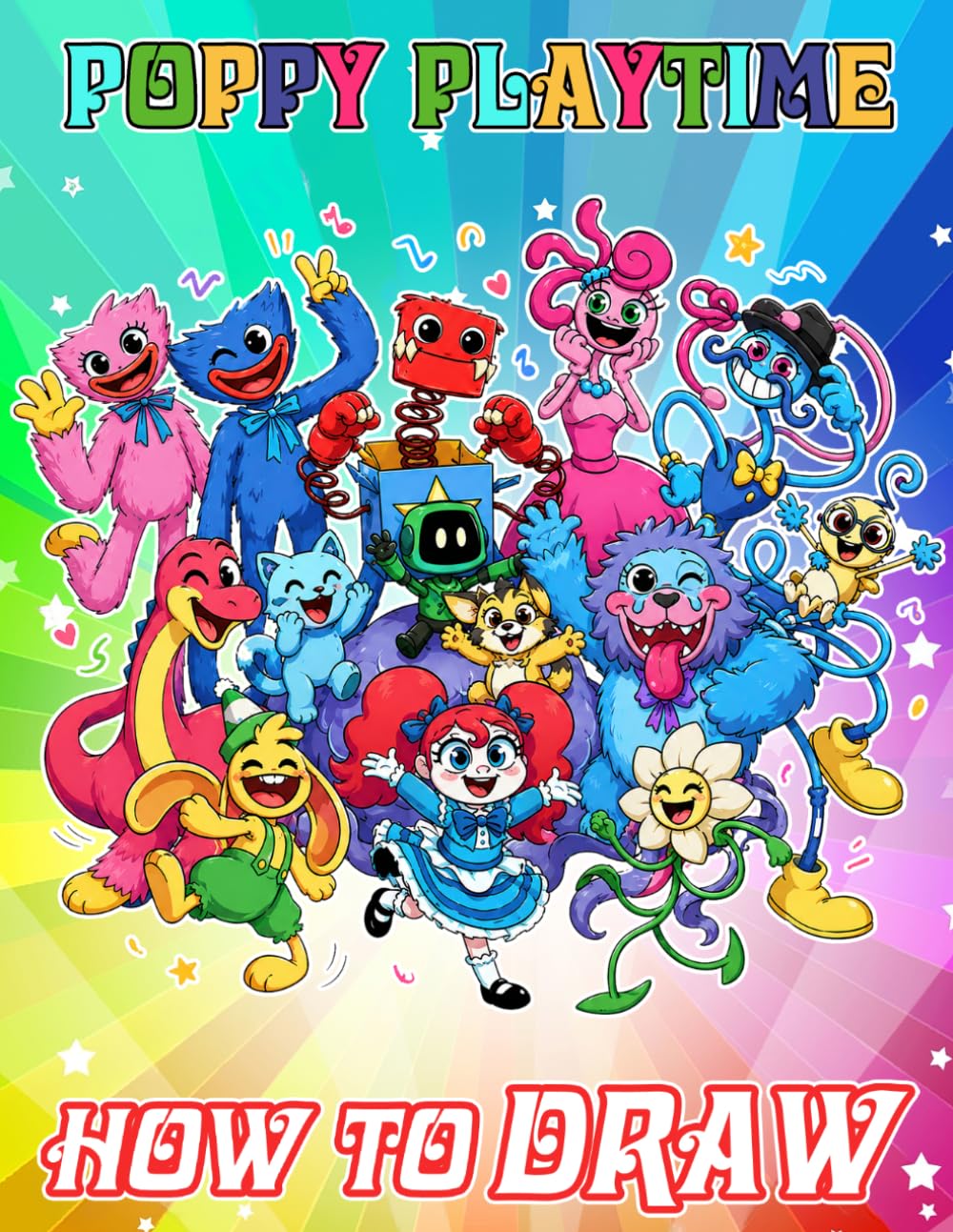 Pop-py Coloring book: A Jumbo Coloring for Kids Ages 4-7,8-12, Girls, and Adults | With +50 High Quality Coloring Pages