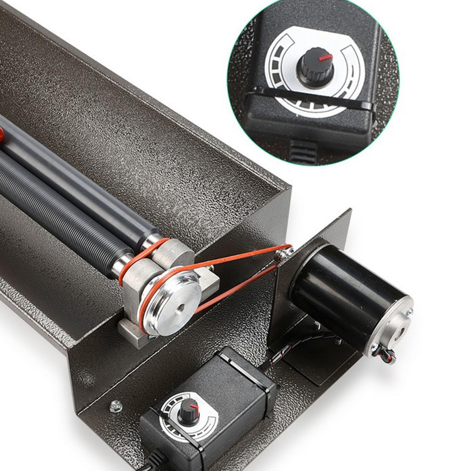 625 mm × 218 mm DIY Okrągła nawlekarka do koralików Regulowana prędkość Wielofunkcyjna elektryczna maszyna do nawlekania koralików 3500 obr./min dla sklepu jubilerskiego