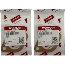Yanmar 123210-09330 Genuine Gasket/Packing OEM Replacement Seal for Yanmar Engines S165 Applications, Set of 2