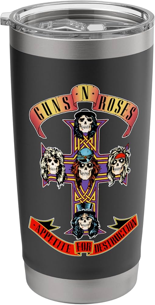 Amazon.com | Guns N' Roses Official Cross Stainless Steel