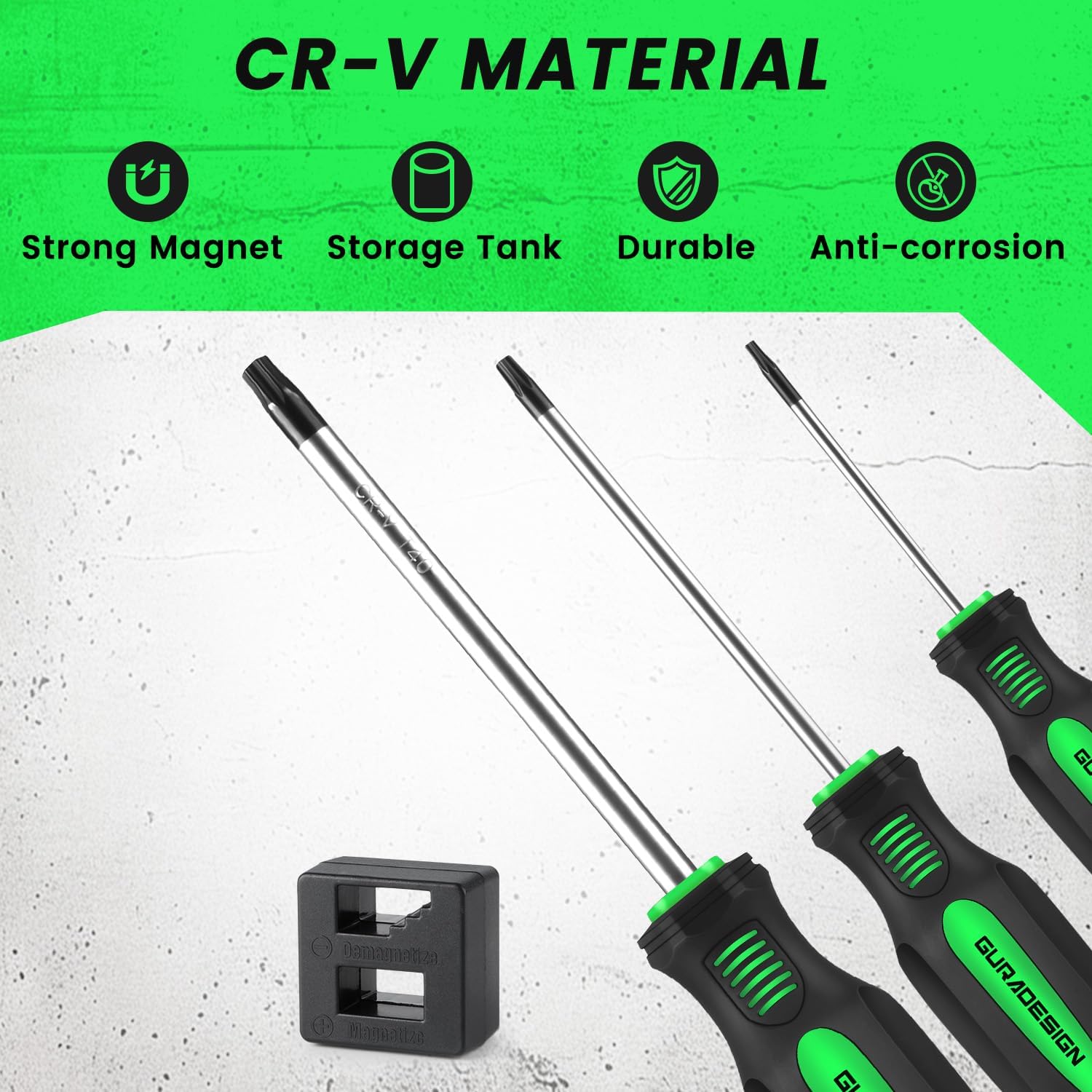 13 Pieces Magnetic Torx Screwdriver Set ,T5 -T40 Star Screwdrivers - Image 4