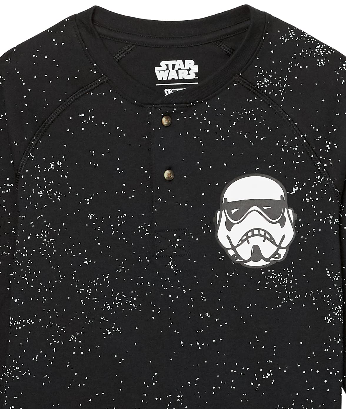 Amazon Essentials Disney | Marvel | Star Wars Camisetas Henley de Manga Larga Niño, Pack de 2