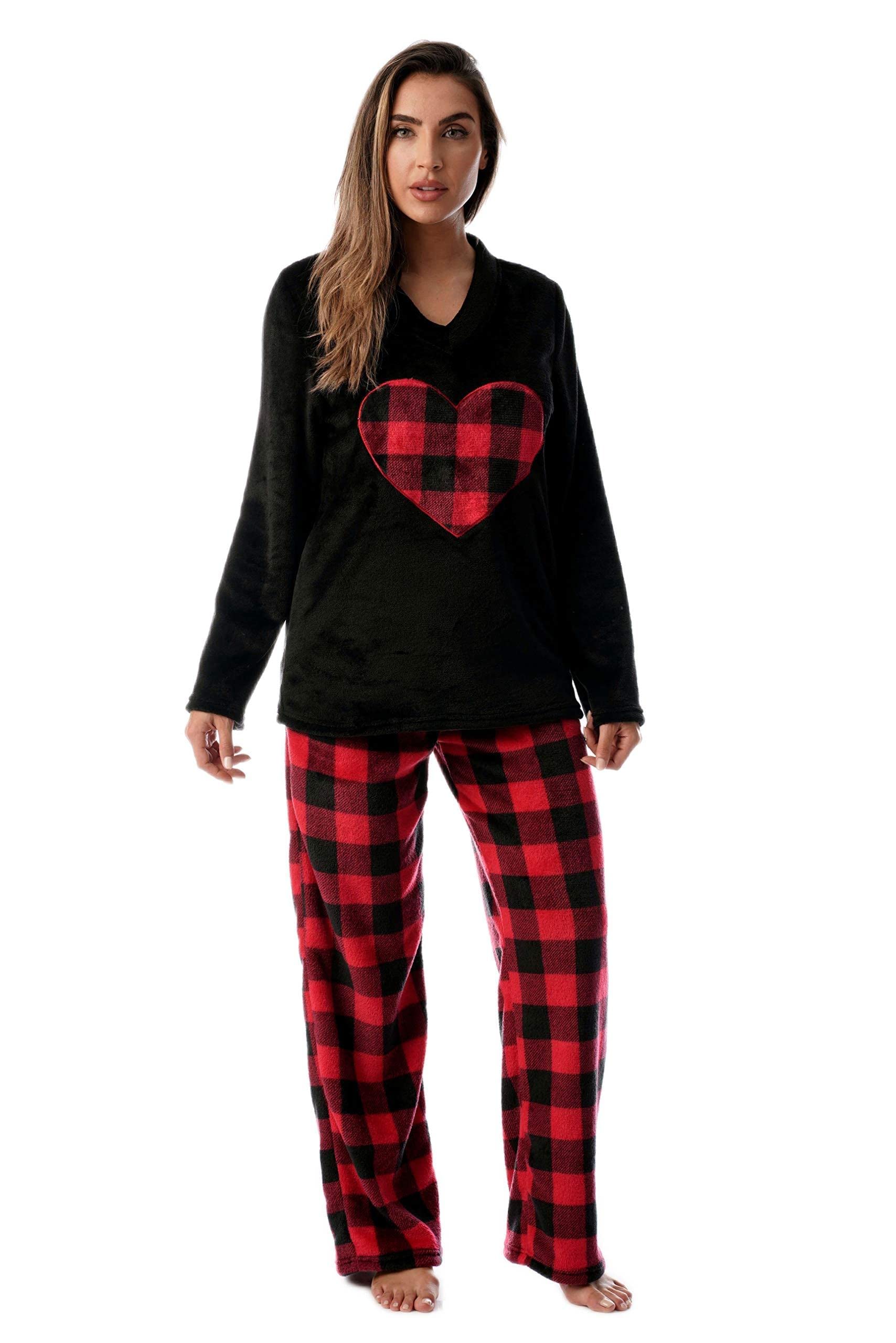 Plush Pajama Sets for Women