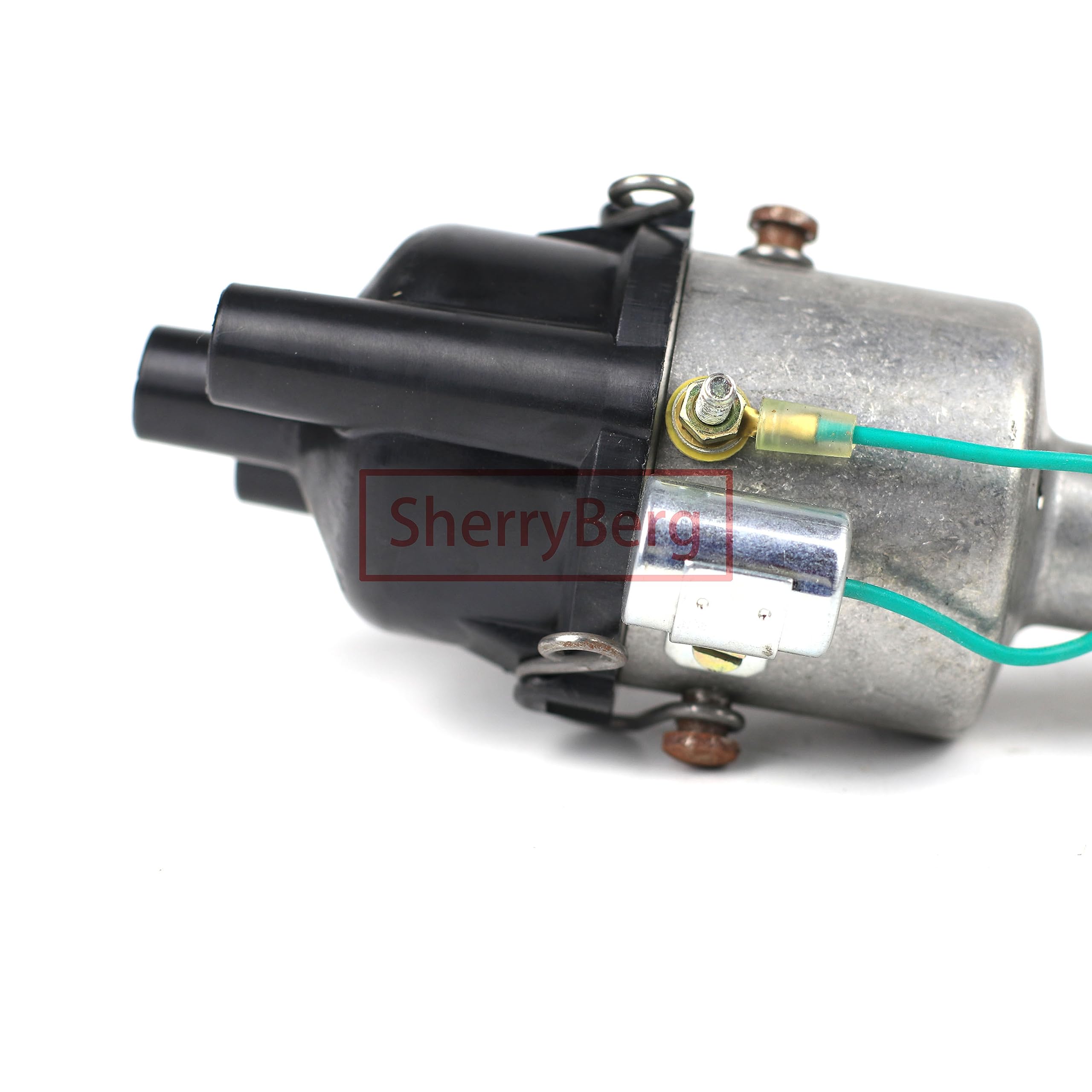Electronic Ignition Distributor Rozdzielacz zapłonu pasujący do FIAT-2-R Pasuje do Fiata 500 126 550 500cc Silnik klasyczny 2-cylindrowy Rozdzielacz punktowy Electronic Distributor