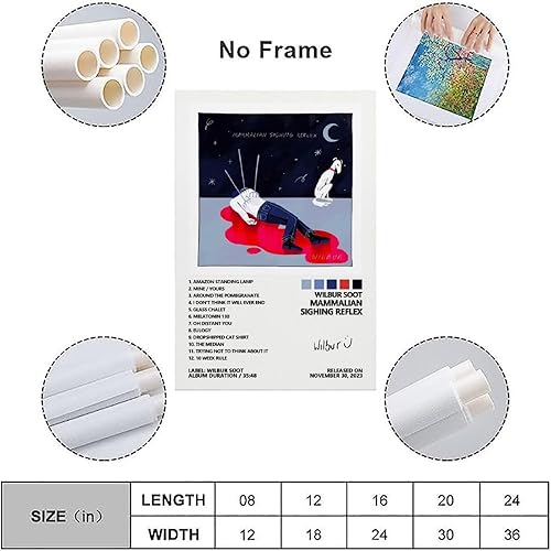 Vista 10 de MOZEU Póster de The Kid Laroi The First Time Music Album Cover Posters para habitación, lienzo estético, arte de pared, decoración de dormitorio, 16