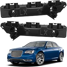 TOPUS For Chrysler 300 Bumper Cover Bracket 2011-2021, Pair of Front Bumper Retainer Support Lower Bracket Replacement For CH1042113 CH1043113 191275331712 57010401AD 57010402AD Left & Right side