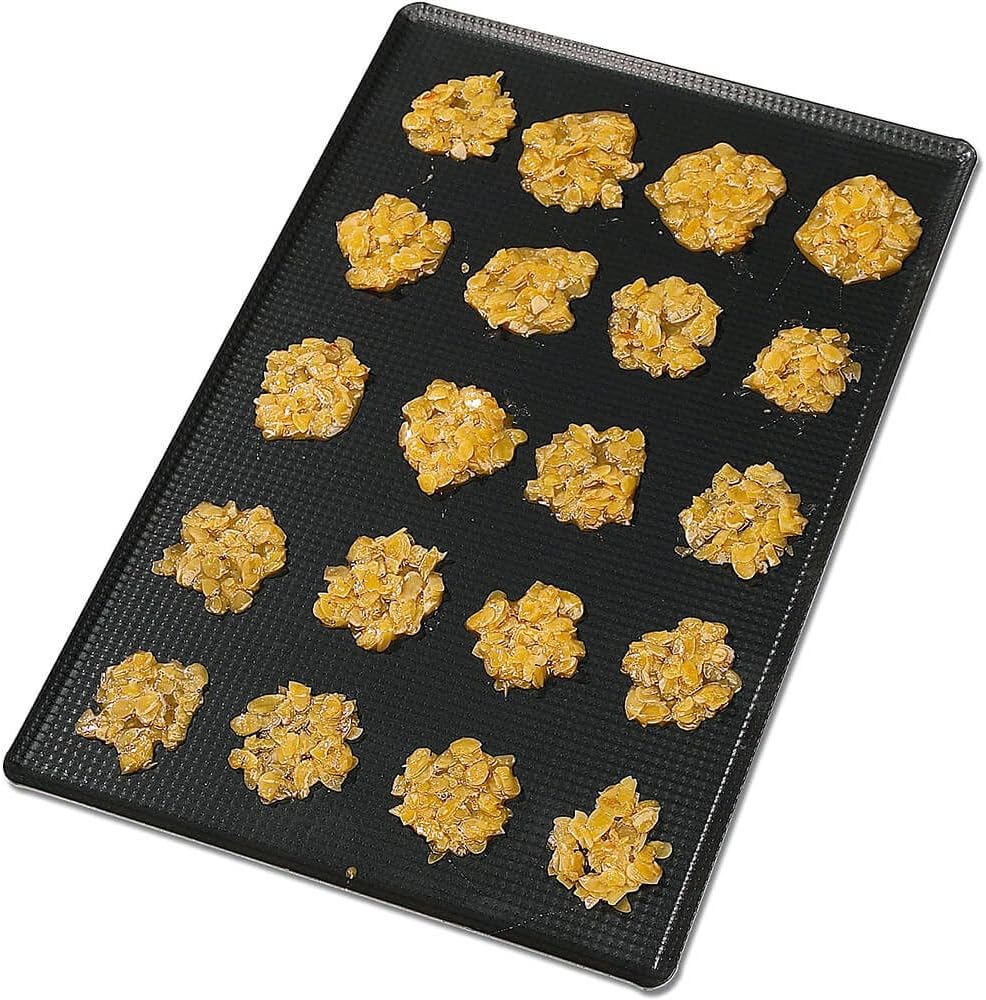 Matfer Bourgeat Exal Aluminum Embossed Baking/Oven Sheet, Nonstick, 23 3/4"x15 3/4