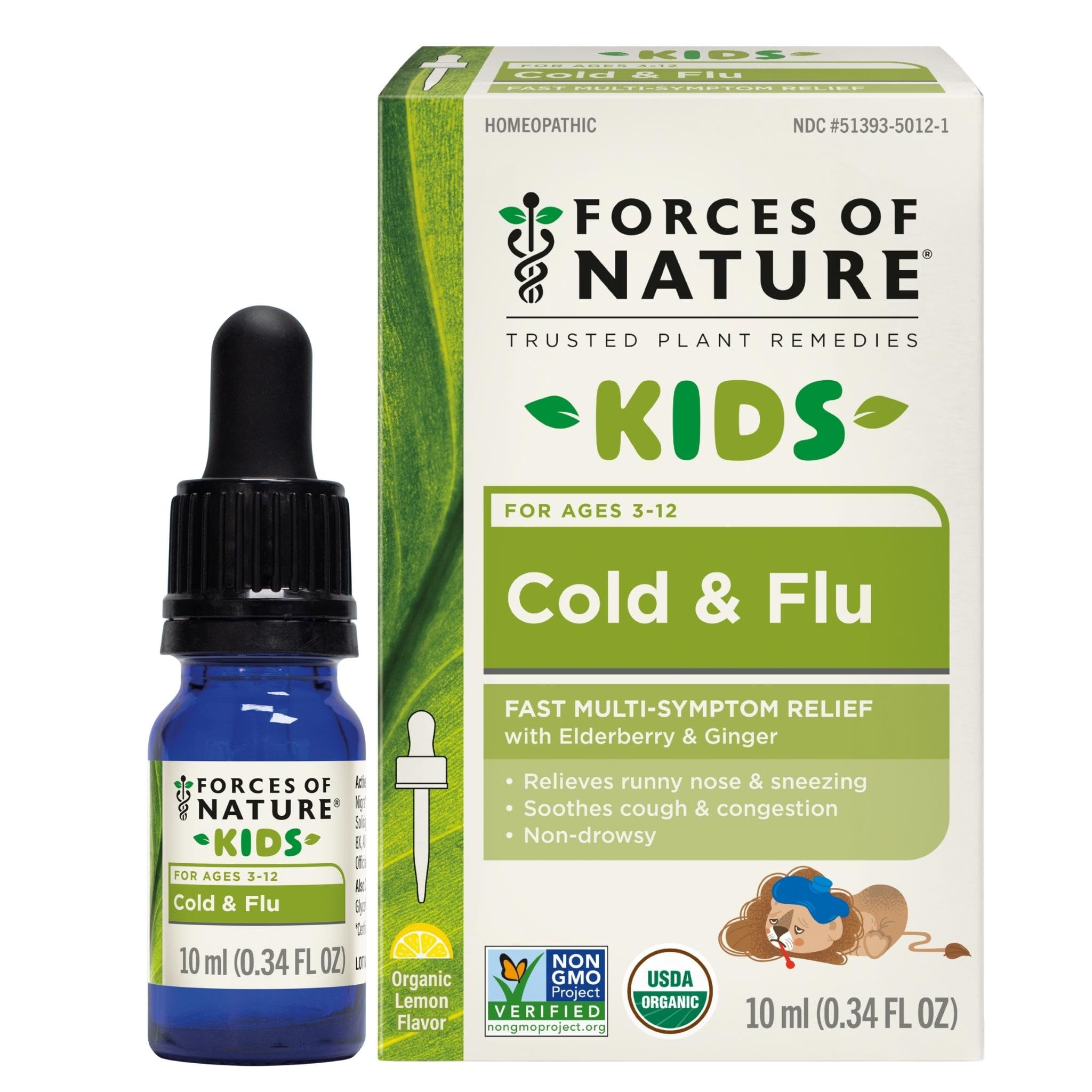 Forces of Nature Kids Cold and Cough Relief