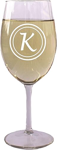 Miniatura 5 de Vaso de vino blanco o rojo personalizado de 14 onzas  Fiesta de boda, dama de honor, Día de la Madre, regalos de inauguración de la casa, monograma